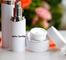white luxury Skin care packaging 30ml 50ml airless cosmetics bottles and jars set