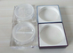 High Quality Transparent 50g Acrylic Square Cosmetic Loose Powder Compact Case Jar with Sifter